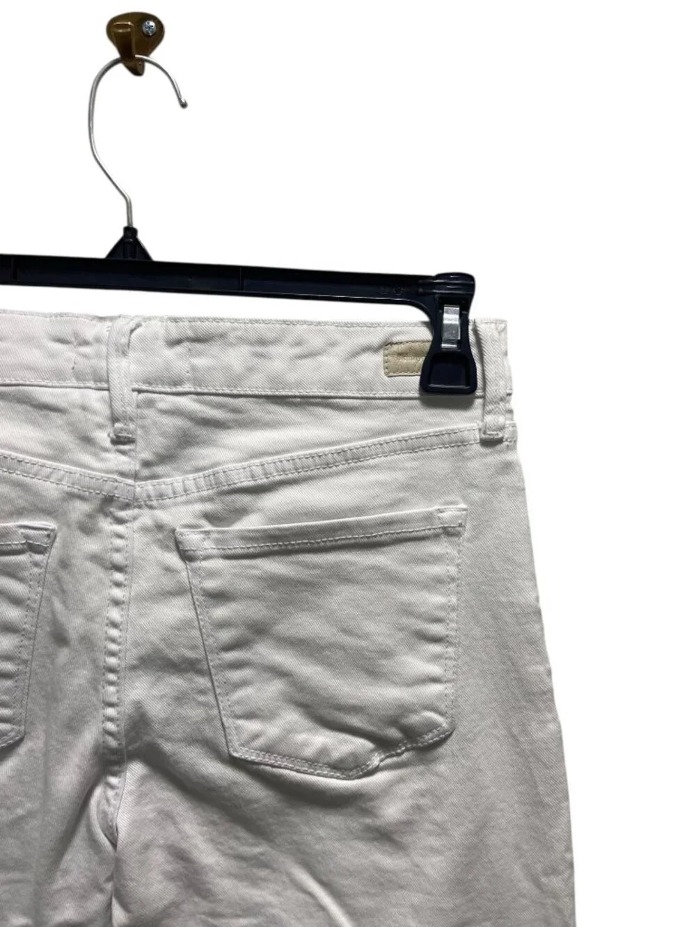 SkinnyGirl Jeans The Rail Straight Leg Ankle Jeans White Size 27 Beach Coastal